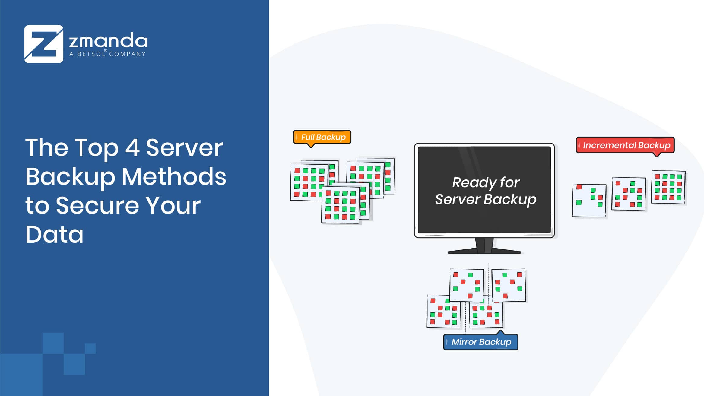 The Top 4 Server Backup Methods to Secure Your Data