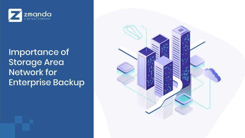 Storage Area Network SAN Your Backup Storage Solution Zmanda