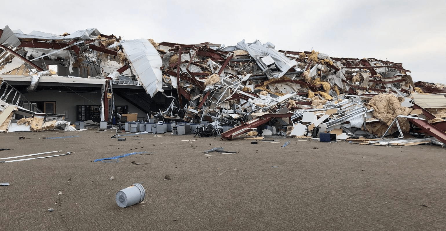 Data loss due to a disaster Data loss due to a disaster