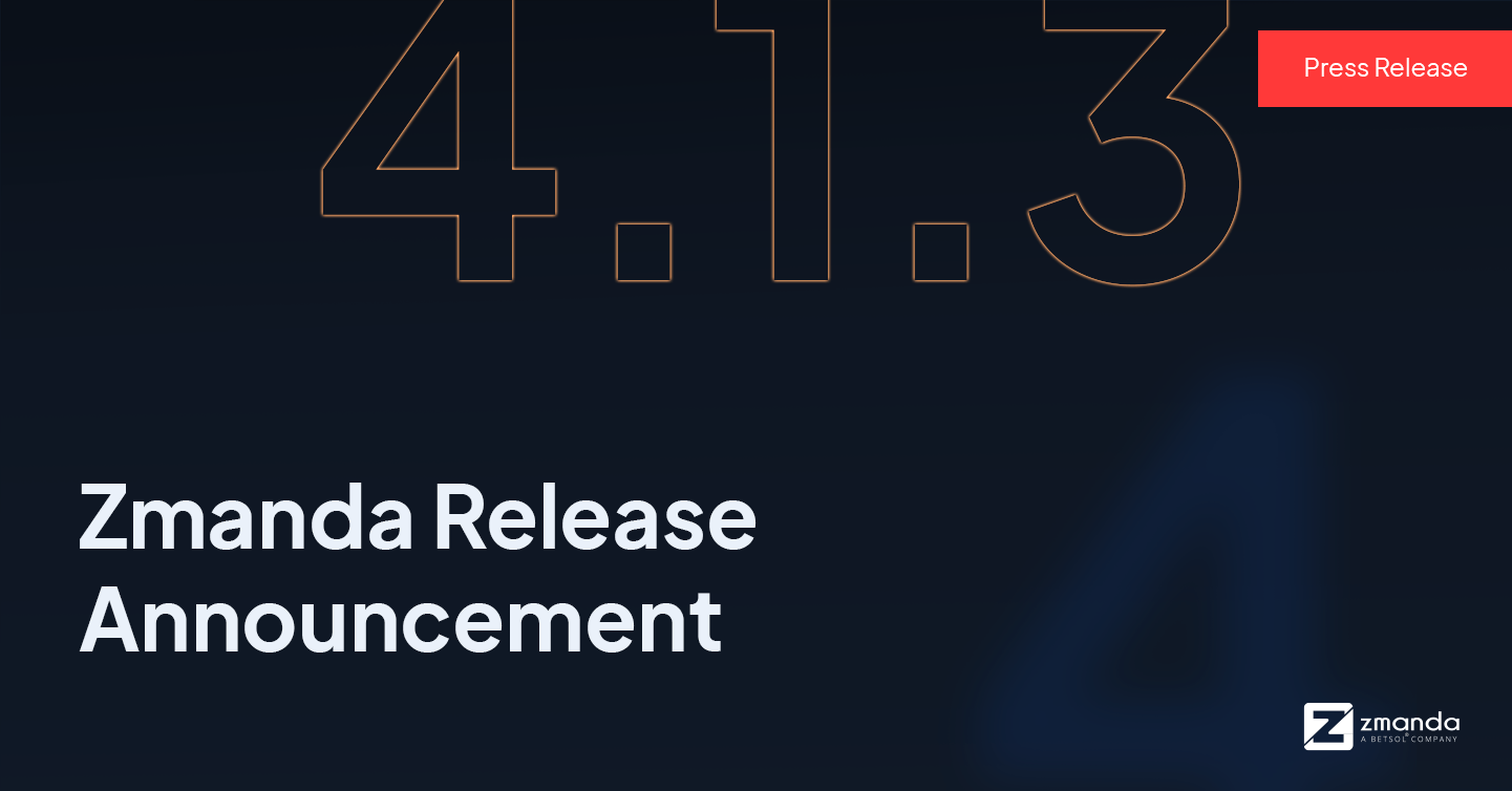 Zmanda press release 4.1.3
