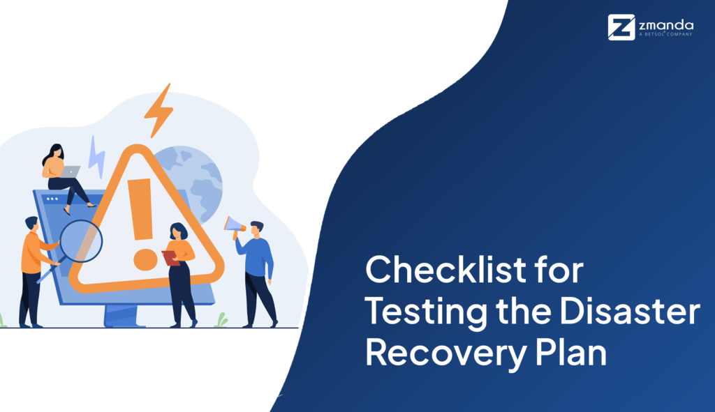 Checklist for Data Recovery Plan | Zmanda
