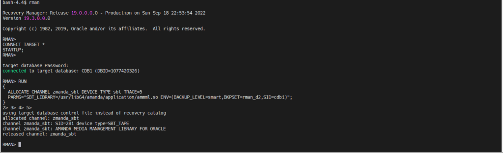 RMAN utility | Zmanda