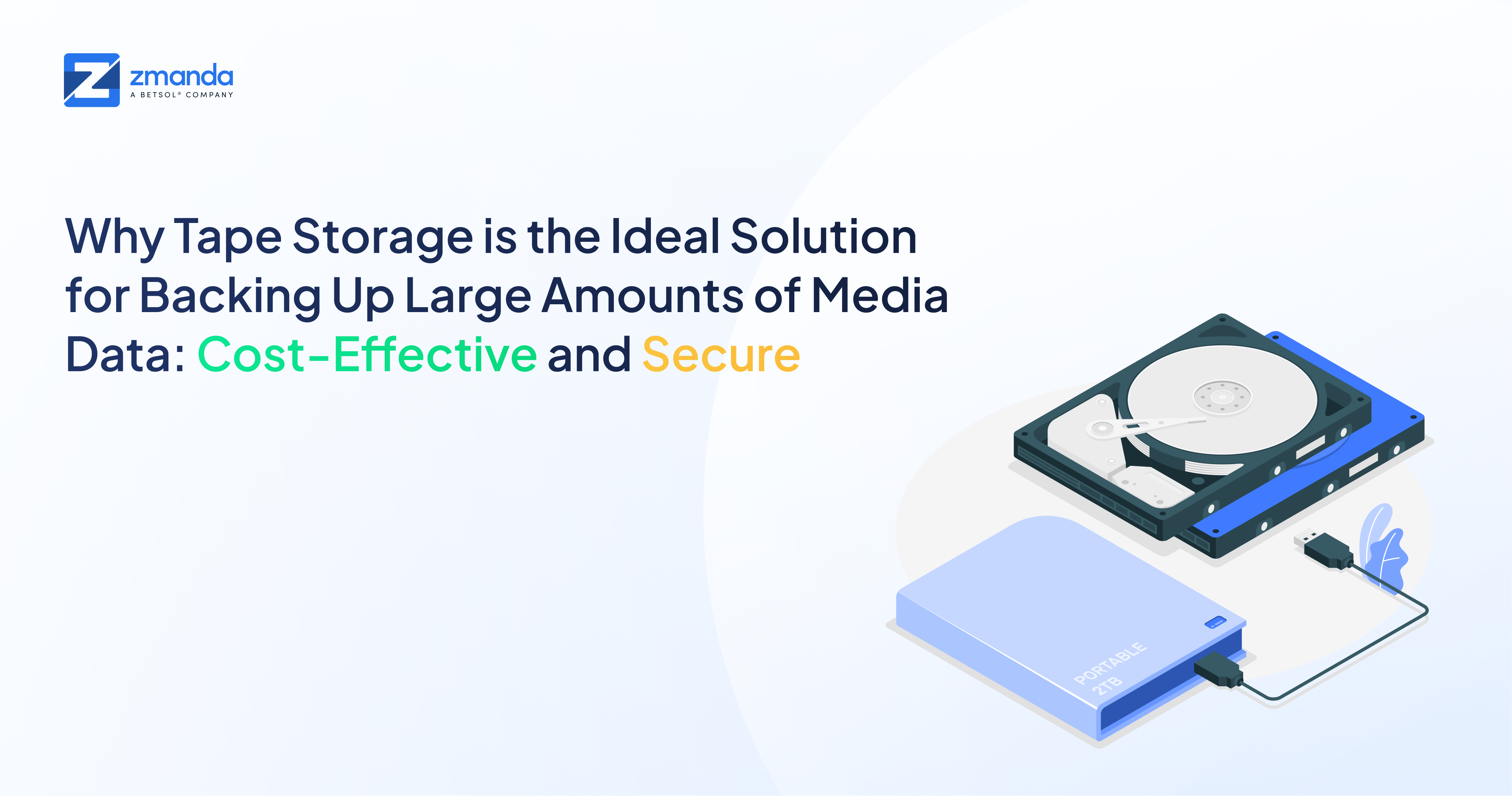 Why Tape Storage is the Ideal Solution for Backing Up Large Amounts of Media Data Cost-Effective and Secure