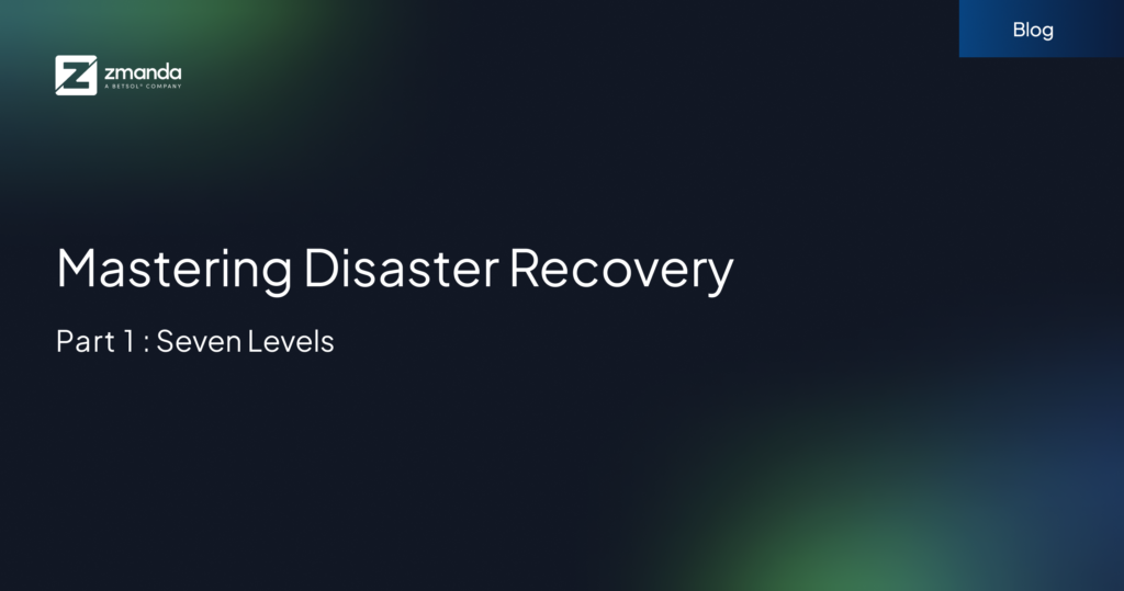 Seven Tiers of Disaster Recovery Explained