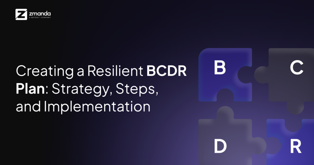 Creating a BCDR Plan: Strategies, Steps, and Impementation