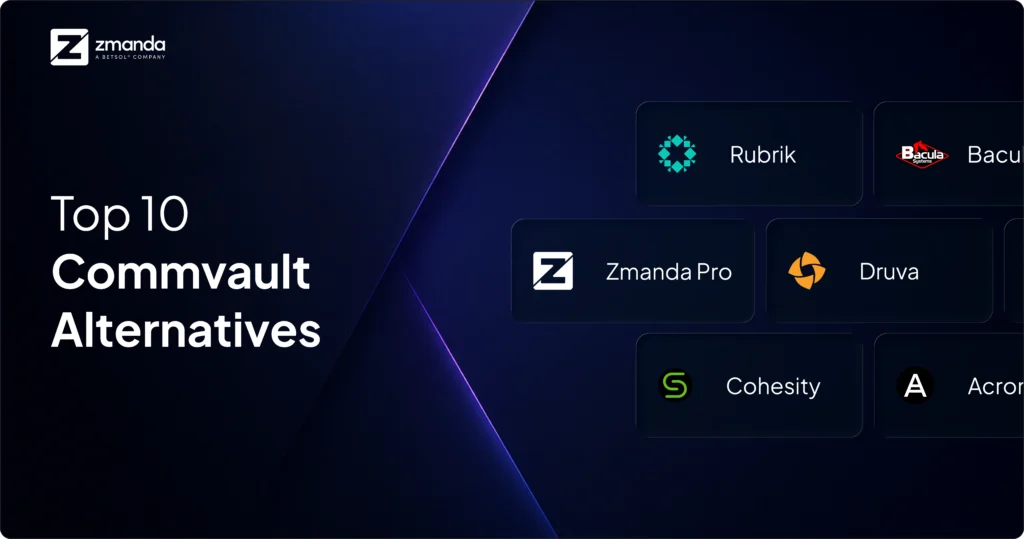 Top 10 Commvault Alternatives - Featured Image