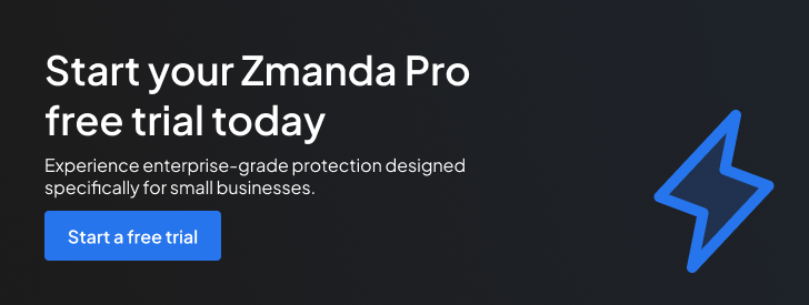 Zmanda Pro CTA