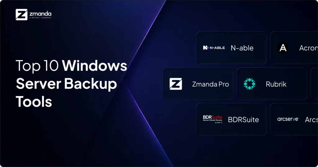 Les 10 meilleurs outils de sauvegarde pour Windows Server - Image à la une