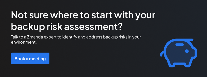 Enterprise backup risk assessment | CTA