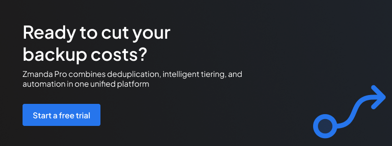 Ready to cut enterprise backup software costs? | CTA
