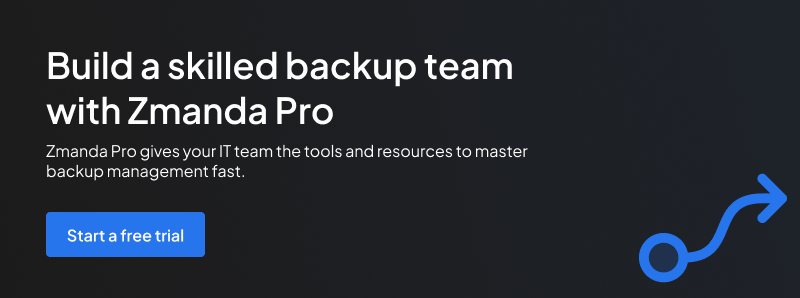 Enterprise backup training | CTA