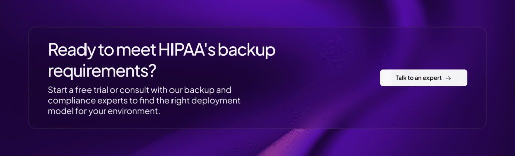 HIPAA compliant backup with Zmanda Pro | CTA