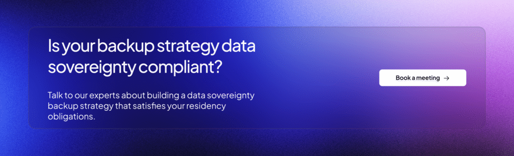 data sovereignty backup | Zmanda Pro CTA
