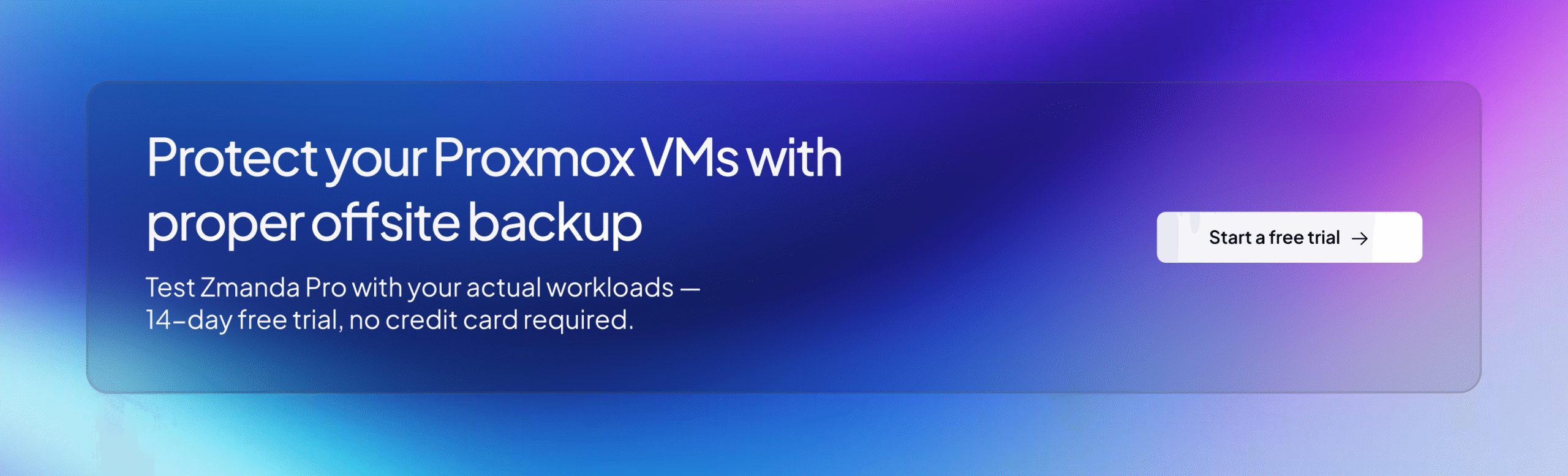 Proxmox backup vs snapshot | Zmanda Pro CTA
