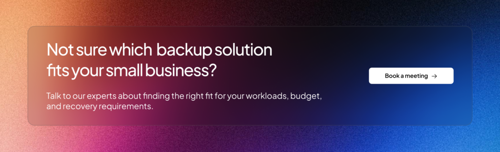 Remote Backup Solutions for Small Business | Zmanda Pro CTA